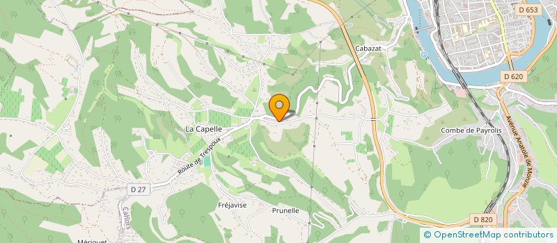 localisation de l'entreprise MADAME JUSTINE BERNARD  CAHORS