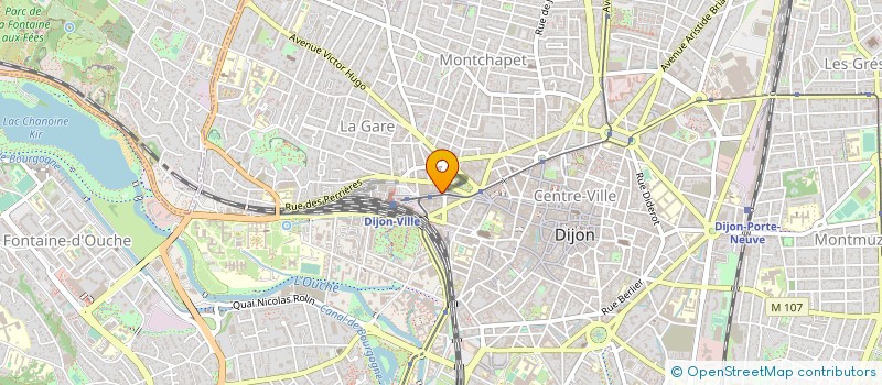 localisation de l'entreprise MADAME JUSTINE BETEMS  DIJON