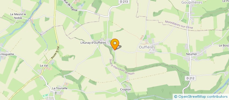 localisation de l'entreprise MADAME JUSTINE BLANVILLAIN  CESNY-LES-SOURCES