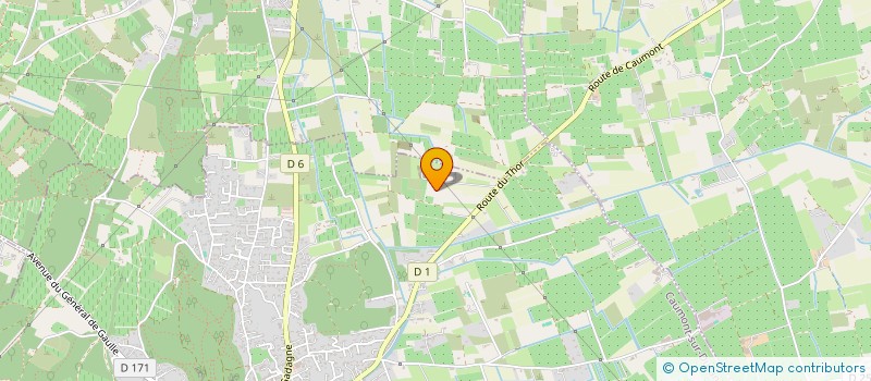 localisation de l'entreprise MADAME JUSTINE BLAQUIERE  CAUMONT-SUR-DURANCE