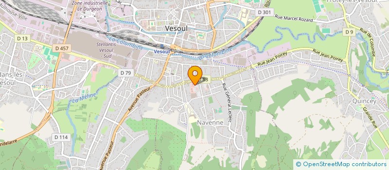 localisation de l'entreprise MADAME JUSTINE BOFFY  NAVENNE