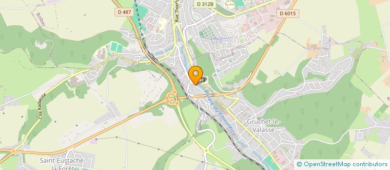 localisation de l'entreprise MADAME JUSTINE BOGACKI  BOLBEC