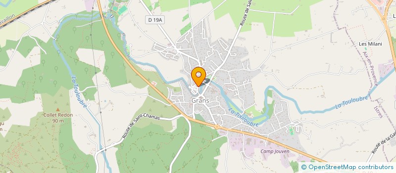 localisation de l'entreprise MADAME JUSTINE BOGDANSKI  GRANS