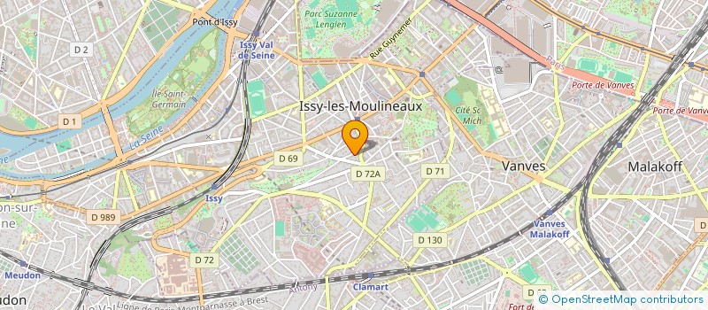 localisation de l'entreprise MADAME JUSTINE BOICHON à ISSY-LES-MOULINEAUX