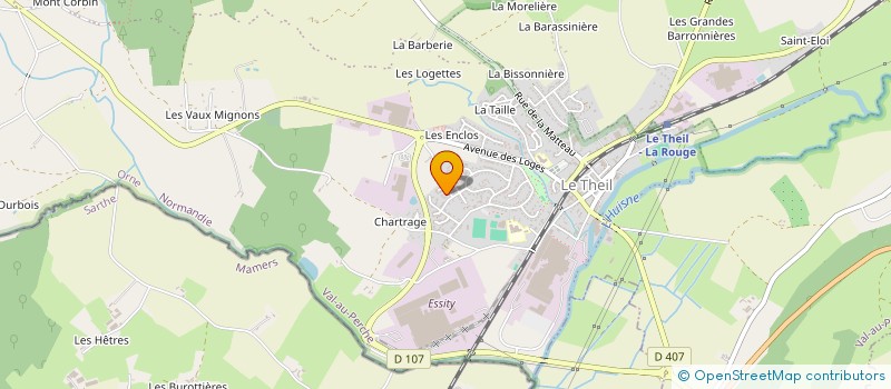 localisation de l'entreprise MADAME JUSTINE BONENFANT à VAL-AU-PERCHE