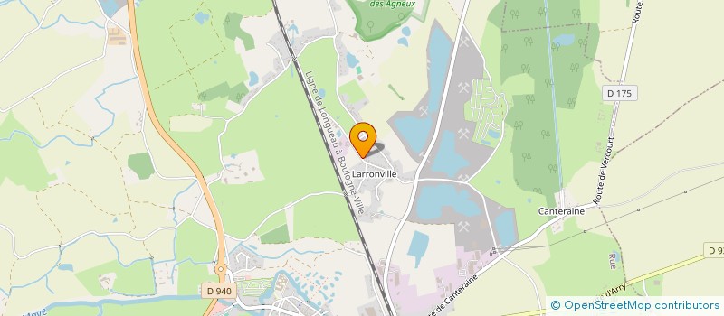 localisation de l'entreprise MADAME JUSTINE BOUCHARD  RUE