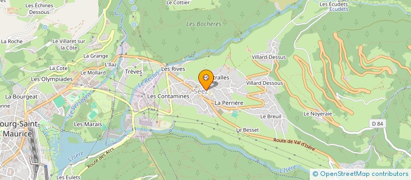 localisation de l'entreprise MADAME JUSTINE BOURGEOIS  SEEZ