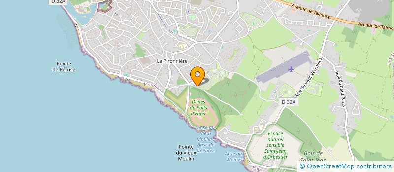 localisation de l'entreprise MADAME JUSTINE BOUTON à LES SABLES-D'OLONNE