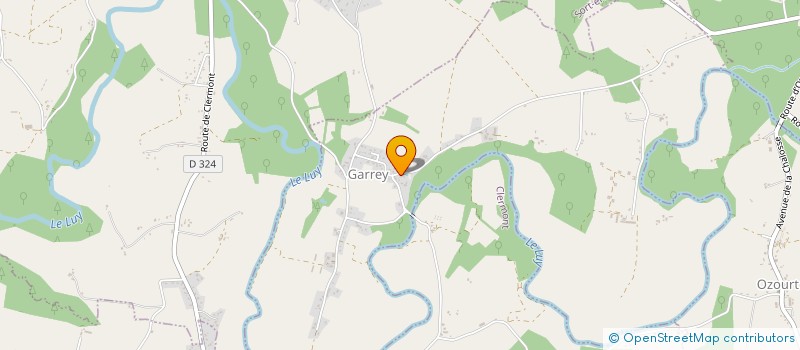 localisation de l'entreprise MADAME JUSTINE BRAHHAMMER  GARREY