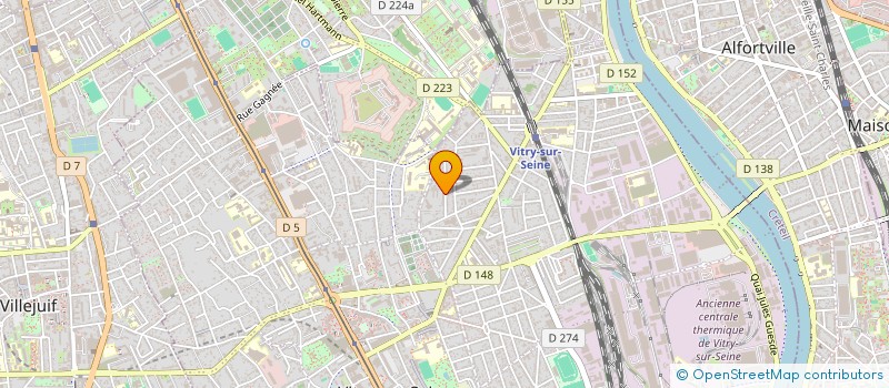 localisation de l'entreprise MADAME JUSTINE BREHIN à VITRY-SUR-SEINE