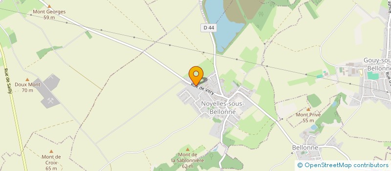 localisation de l'entreprise MADAME JUSTINE BRIEZ  SAILLY-EN-OSTREVENT