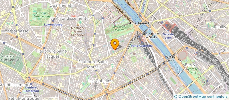 localisation de l'entreprise MADAME JUSTINE BROUSSET  PARIS