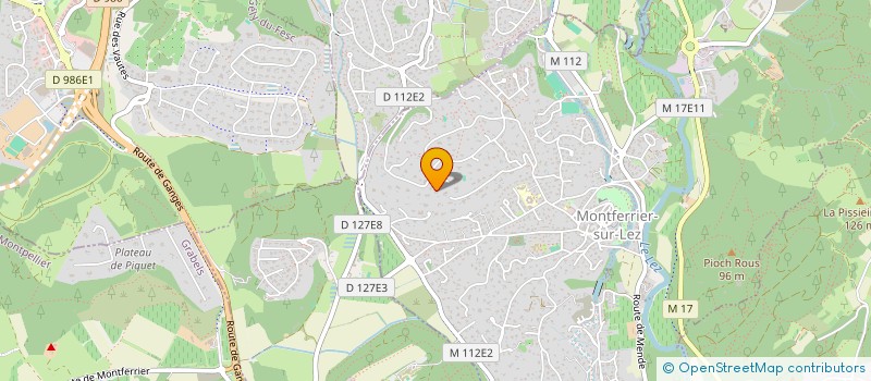 localisation de l'entreprise MADAME JUSTINE CAIZERGUES à LATTES