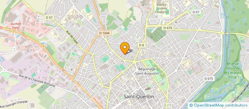localisation de l'entreprise MADAME JUSTINE CARPENTIER à SAINT-QUENTIN