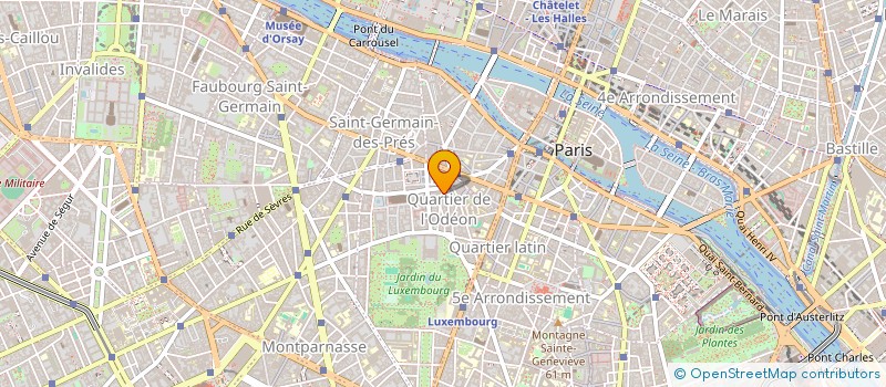 localisation de l'entreprise MADAME JUSTINE CARRIOU  PARIS