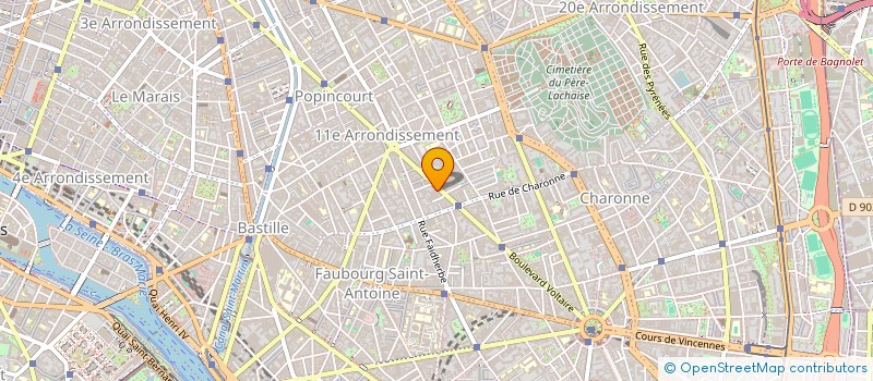 localisation de l'entreprise MADAME JUSTINE CASSELL  PARIS