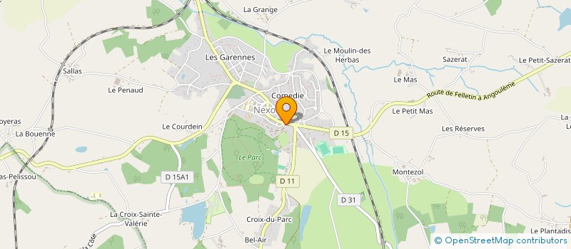 localisation de l'entreprise MADAME JUSTINE CECON à LA MEYZE