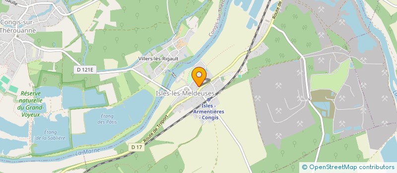 localisation de l'entreprise MADAME JUSTINE CHAUFFOUR  ISLES-LES-MELDEUSES