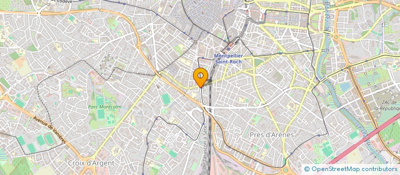 localisation de l'entreprise MADAME JUSTINE CHEVRIER à MONTPELLIER