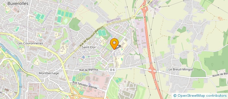 localisation de l'entreprise MADAME JUSTINE CHOSSENOTTE  SAINT-HILAIRE-DE-VILLEFRANCHE