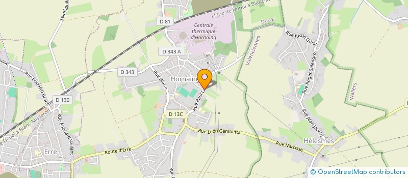 localisation de l'entreprise MADAME JUSTINE CHRISTIAENS  MARCHIENNES