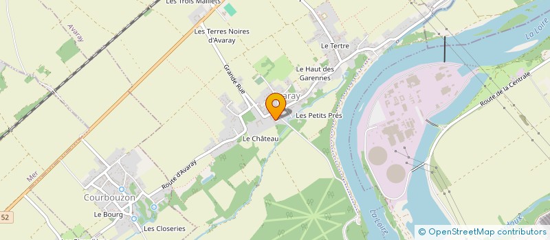 localisation de l'entreprise MADAME JUSTINE COEFFE  AVARAY