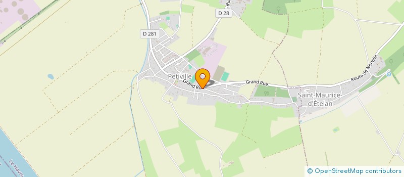 localisation de l'entreprise MADAME JUSTINE COLLET  PETIVILLE