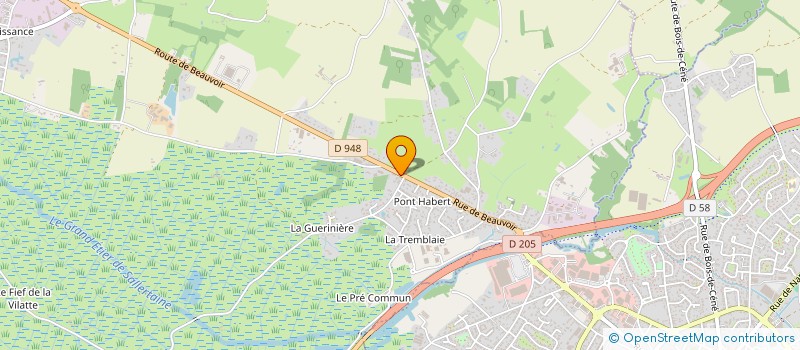 localisation de l'entreprise MADAME JUSTINE COLLET  SALLERTAINE