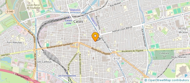 localisation de l'entreprise MADAME JUSTINE CORDIER  MARCK