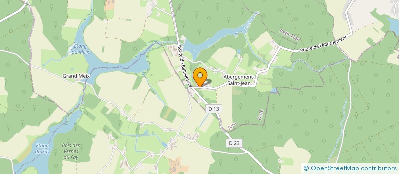 localisation de l'entreprise MADAME JUSTINE CORDIER  ASNANS-BEAUVOISIN