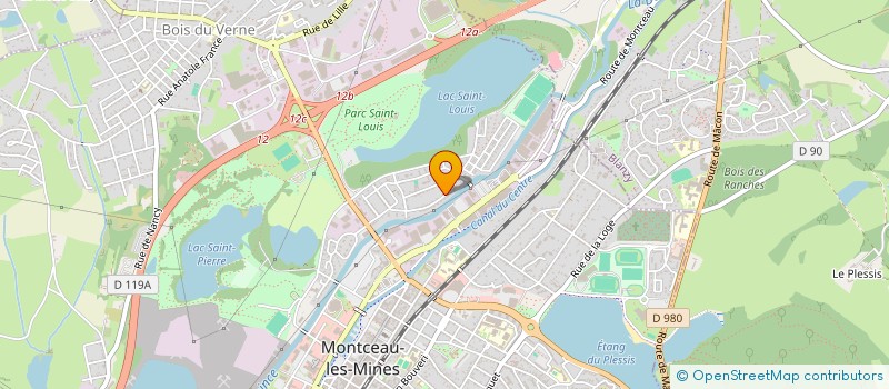 localisation de l'entreprise MADAME JUSTINE CORTES  MONTCHANIN