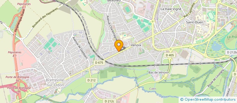 localisation de l'entreprise MADAME JUSTINE COUENNE à CAEN