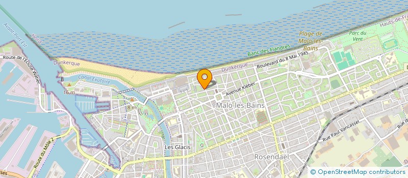 localisation de l'entreprise MADAME JUSTINE COUPEZ à DUNKERQUE