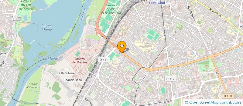localisation de l'entreprise MADAME JUSTINE DALZON  ANGERS