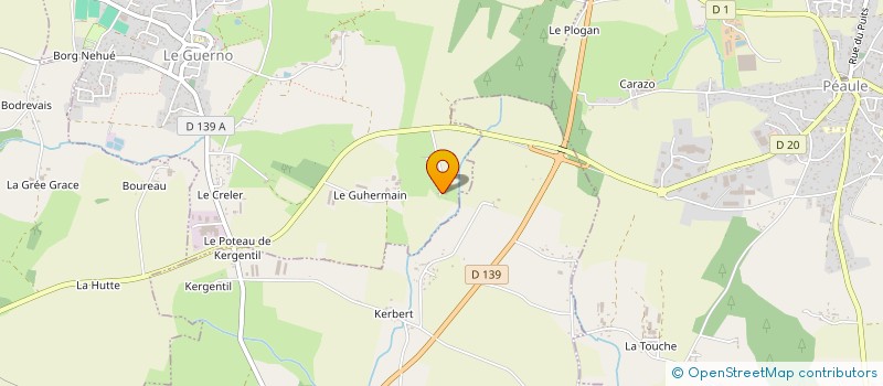 localisation de l'entreprise MADAME JUSTINE DANILO à VANNES