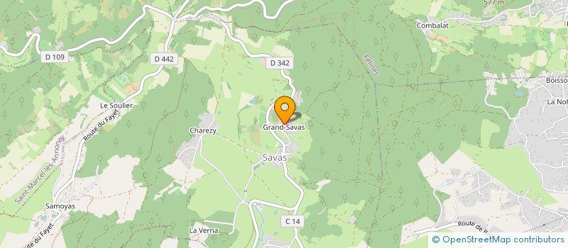 localisation de l'entreprise MADAME JUSTINE DANTONY  SAVAS