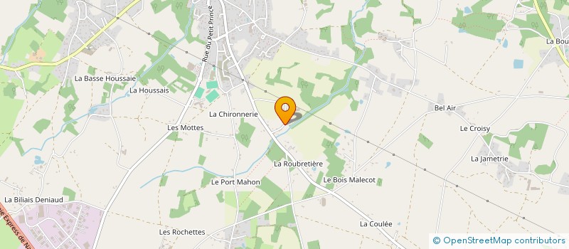 localisation de l'entreprise MADAME JUSTINE DAVID  VIGNEUX-DE-BRETAGNE