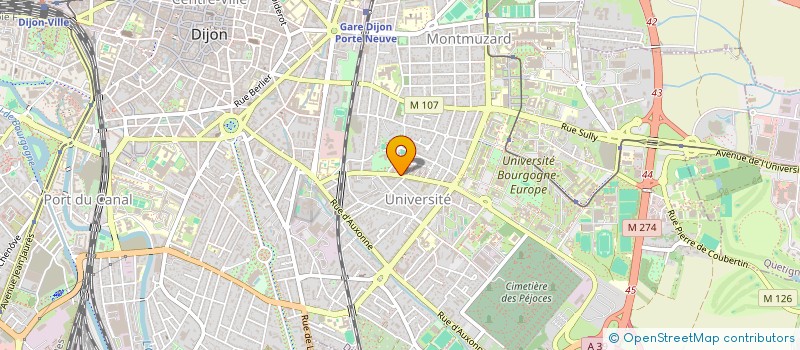 localisation de l'entreprise MADAME JUSTINE DE MEYER  DIJON