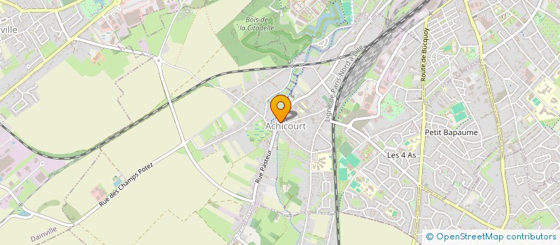 localisation de l'entreprise MADAME JUSTINE DECHERF  BEAURAINS