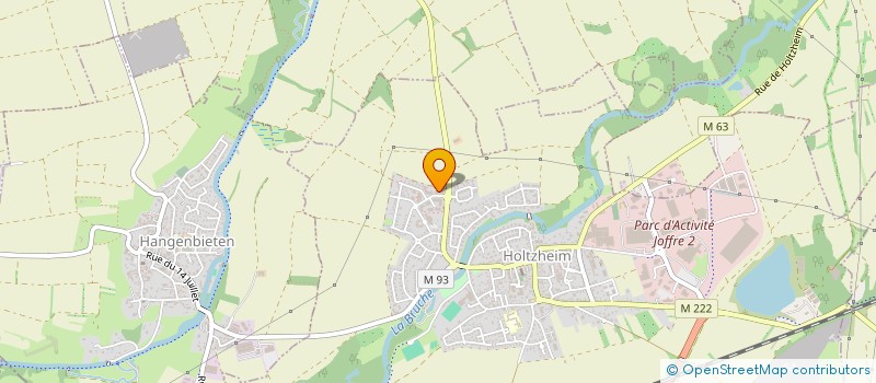 localisation de l'entreprise MADAME JUSTINE DELAROUE  LIPSHEIM