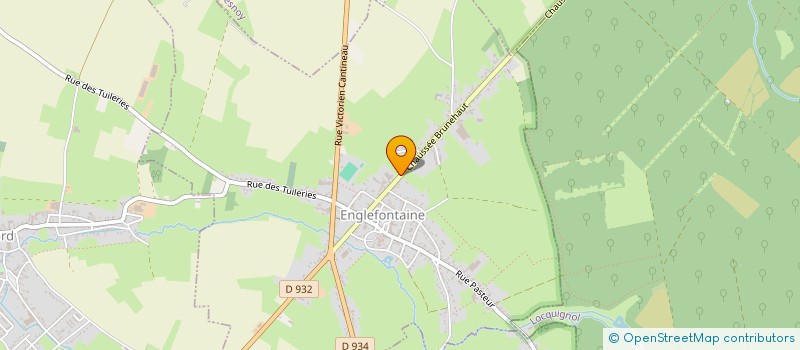 localisation de l'entreprise MADAME JUSTINE DELECOUR  ENGLEFONTAINE