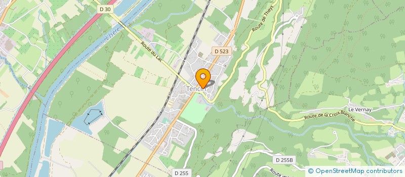 localisation de l'entreprise MADAME JUSTINE DELEPLANCQUE  LA TERRASSE