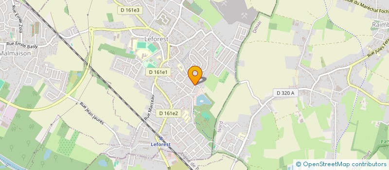 localisation de l'entreprise MADAME JUSTINE DELLO SPEDALE BASSETTA  LEFOREST