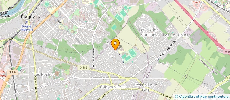 localisation de l'entreprise MADAME JUSTINE DERUSCO  CONFLANS-SAINTE-HONORINE