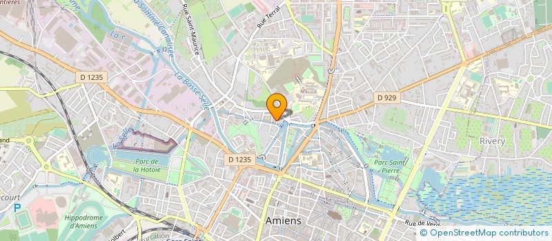 localisation de l'entreprise MADAME JUSTINE DESCLOUX  AMIENS