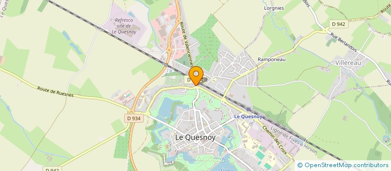 localisation de l'entreprise MADAME JUSTINE DRANCOURT à ORSINVAL
