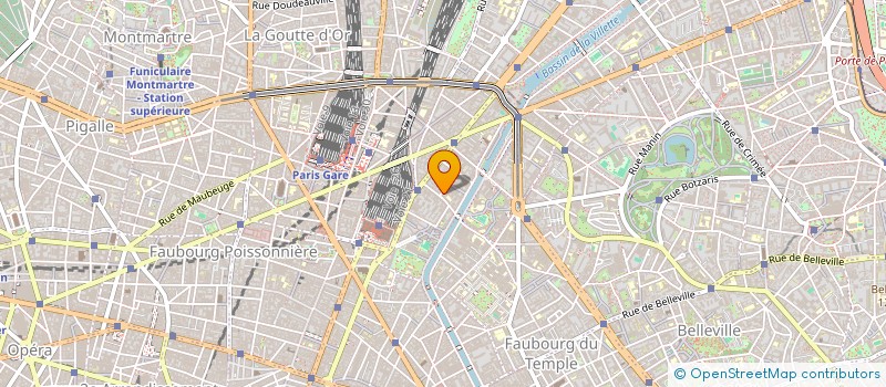 localisation de l'entreprise MADAME JUSTINE DUBOIS  PARIS