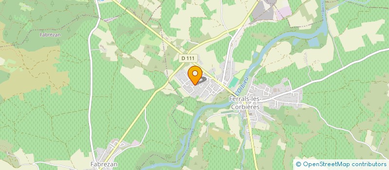 localisation de l'entreprise MADAME JUSTINE DUBOIS  FERRALS-LES-CORBIERES