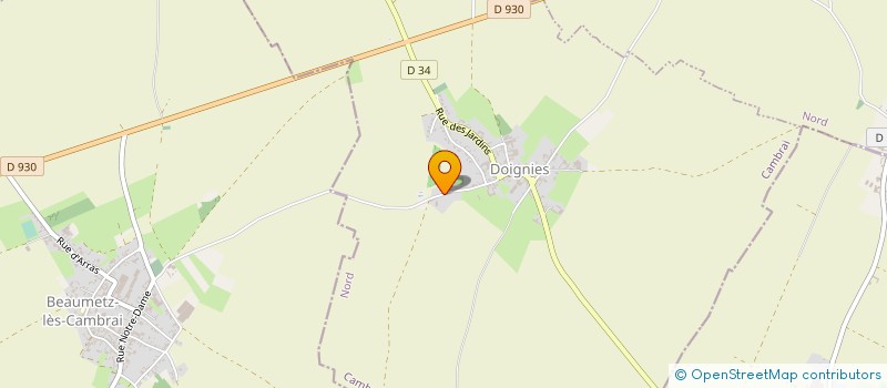 localisation de l'entreprise MADAME JUSTINE DUPLOUY à ESTOURMEL