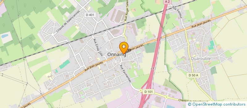 localisation de l'entreprise MADAME JUSTINE DUSART  ONNAING